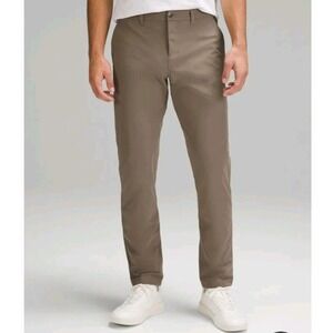 Lululemon Men's ABC Classic-Fit Warpstreme Trouser Sheer Nomad 38X30 M5AO5S